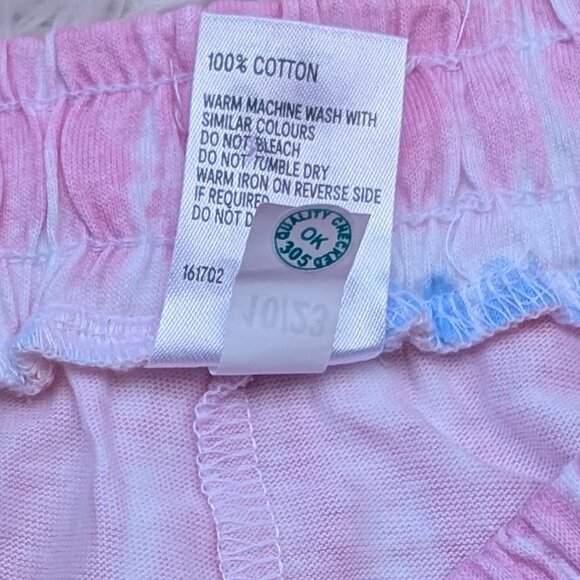 ANKO's Bright & Playful Tie-Dye ElasticWaist Girls Shorts Perfect for Summer Fun - Picture 8 of 9